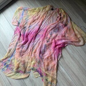 Beautiful lightweight multi-color kaftan